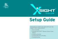 Acoustic Research ARRX-15-G - Owners Manual 